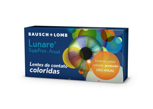 LUNARE TRI KOLOR ANUAL - COM GRAU BLISTER COM 1 LENTE