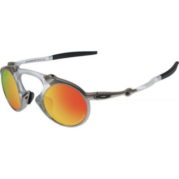 OAKLEY MADMAN X-METAL DARK CARBON/ RUBY IRIDIUM POLARIZED