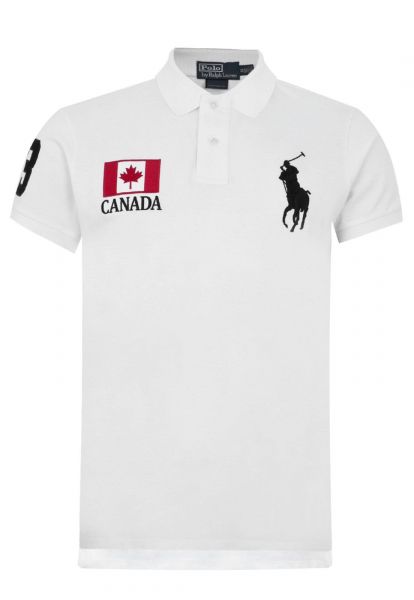 Camisa Polo Ralph Lauren Canada Branca