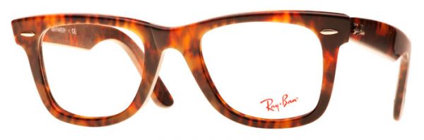 Armação Óculos de Grau Ray Ban Wayfarer Médio RX5121 Marrom