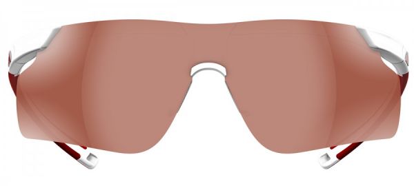 óculos de sol adidas Adizero Tempo A186 - Branco/Vermelho - 6052 S