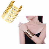 Bracelete Ajustável Dourado Sol do Egito - Bijuterias Egípcias