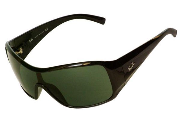 Ray Ban Acetato RB4087 - Óculos de Sol Preto Brilho