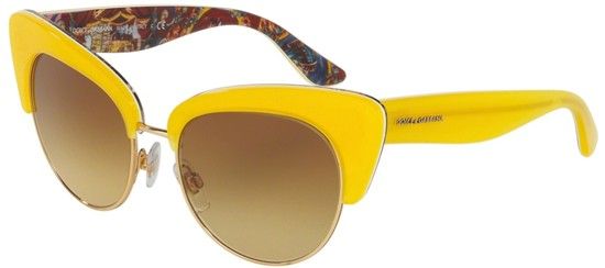 ÓCULOS DE SOL DOLCE E GABBANA 4277 AMARELO