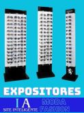 Expositor de chão com chave para 84 óculos