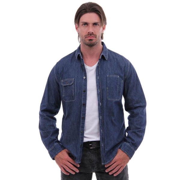 CAMISA MASCULINA COLCCI JEANS MANGA LONGA