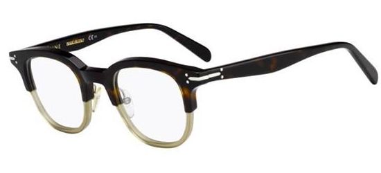 Óculos de grau Céline Erin 41422 Havana Verde