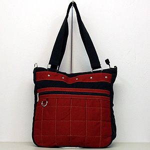 Bolsa Premium Vermelha com Azul Marinho