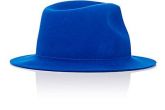 Hackman Fedora azul chapéu
