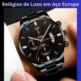 Relógios de Luxo em Aço Europa