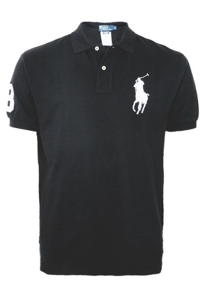 CAMISA POLO RALPH LAUREN BRAND PRETA