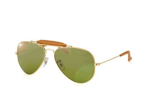 Óculos RAY-BAN RB3422Q 001-m9 Aviador Caçador