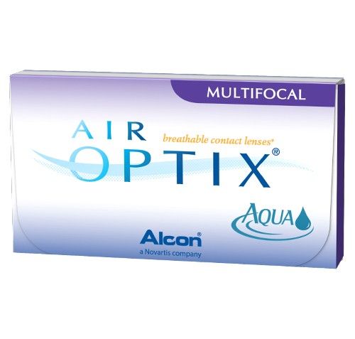 AIR OPTIX AQUA MULTIFOCAL CAIXA COM 6 LENTES 3 PARES DO MESMO GRAU