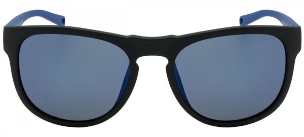 Óculos de sol Nautica N6211S - Polarizado Espelhado - Preto/Azul Fosco - 005/57