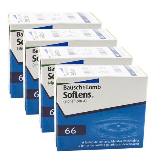 OFERTA COMBO 4 CAIXAS SOFLENS 66 VALOR REFERENTE AO KIT COM 4 CAIXAS