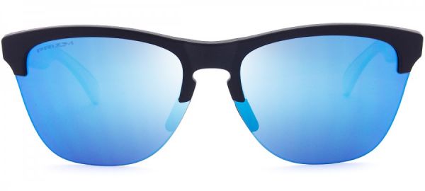 OAKLEY Óculos de Sol Frogskins Lite OO9374 - Matte Black/Matte Clear - Prizm Sapphire Iridium - 02/6