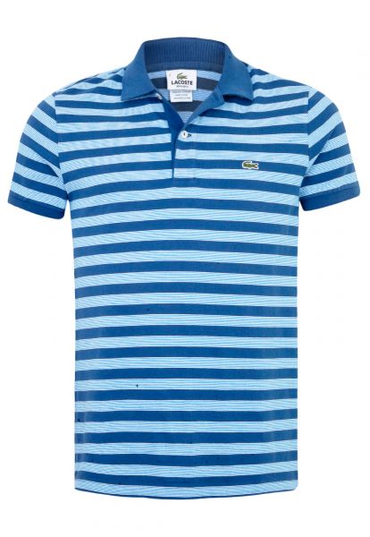 Camisa Polo Lacoste Jacaré Azul