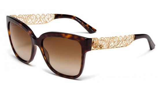 ÓCULOS DE SOL DOLCE GABBANA RENDADO TARTARUGA 4212