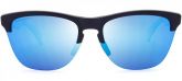 OAKLEY Óculos de Sol Frogskins Lite OO9374 - Matte Black/Matte Clear - Prizm Sapphire Iridium - 02/6