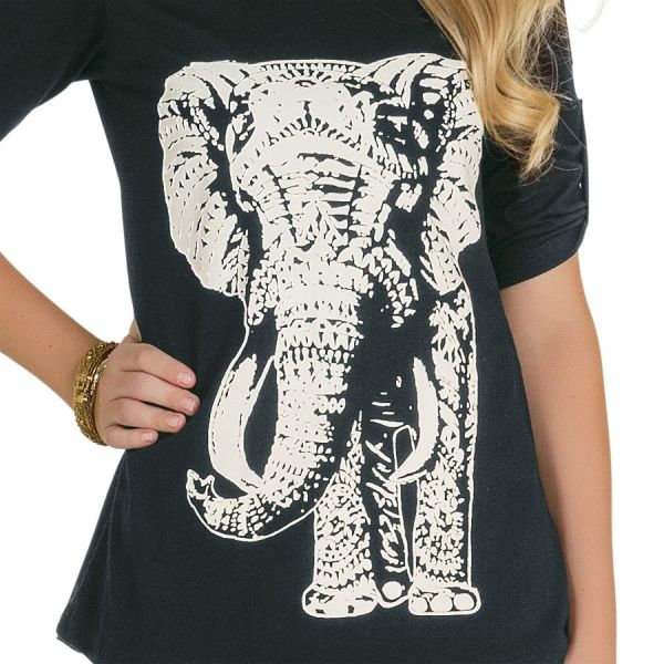 Blusa Feminina com Estampa Elefante