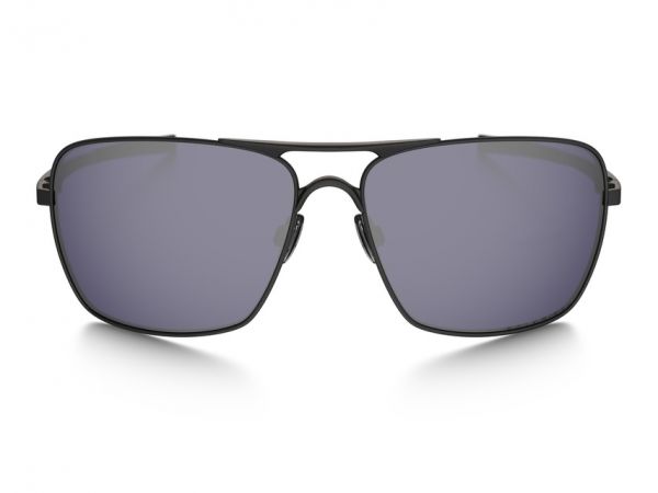 OAKLEY PLAINTIFF SQUARED Matte Black Grey Polarized