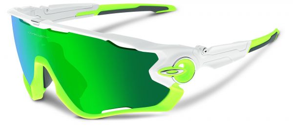 ÓCULOS OAKLEY JAWBREAKER POLIDO BRANCO JADE IRIDIUM