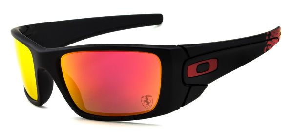 OAKLEY FUEL CELL FERRARI MATTE BLACK RUBY IRIDIUM