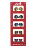 Expositor de vitrine para 5 óculos RDO