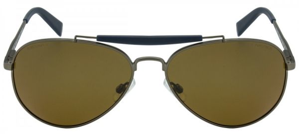 óculos de sol nautica Aviador  N5114S - Polarizado - Prata/Azul Fosco - 200/58