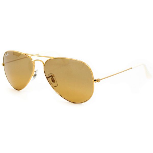 Ray-Ban RB3025 001/3K 62 Aviator Grande Degradê Espelhado - Óculos de Sol