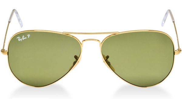 Ray Ban RB 3025 Verde Polarizada com anti-reflexo 55