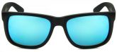 RAY BAN JUSTIN RB4165L Espelhado - Preto Fosco - 622-55/55