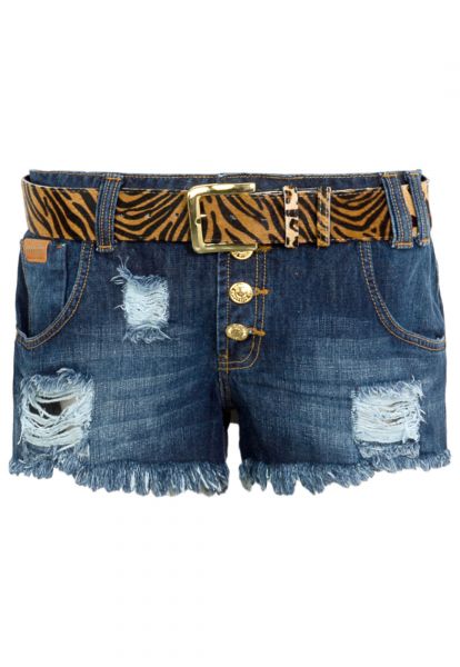 Short Jeans Coca-Cola Jeans Apache Azul 63200683