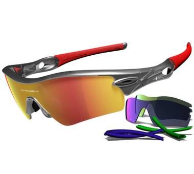 Oakley Radar Path BMX Chrome/ Positive Red Iridum/ Violet