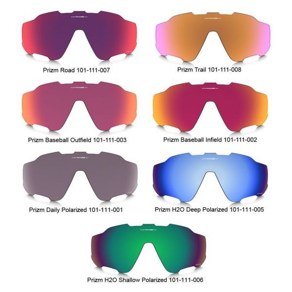 LENTES DE REPOSIÇÃO OAKLEY JAWBREAKER PRIZM DEEP WATER POLARIZED