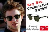 Óculos de sol Ray Ban Clubmaster RB3016 W0365