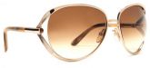 Óculos de Sol Feminino Luxo Dourado