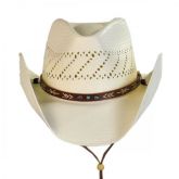 Santa Fe Shantung Straw Hat Cowboy